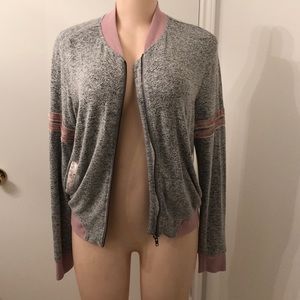 Zip up cardigan